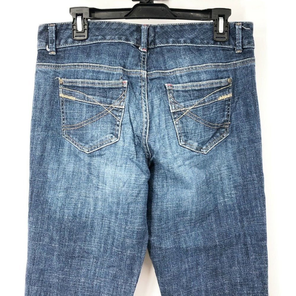 Tommy Hilfiger 10 Distressed Hope Crop Capri Jeans - Picture 5 of 7
